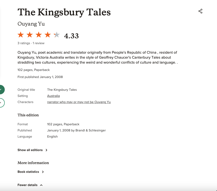 The Kingsbury Tales: A Novel